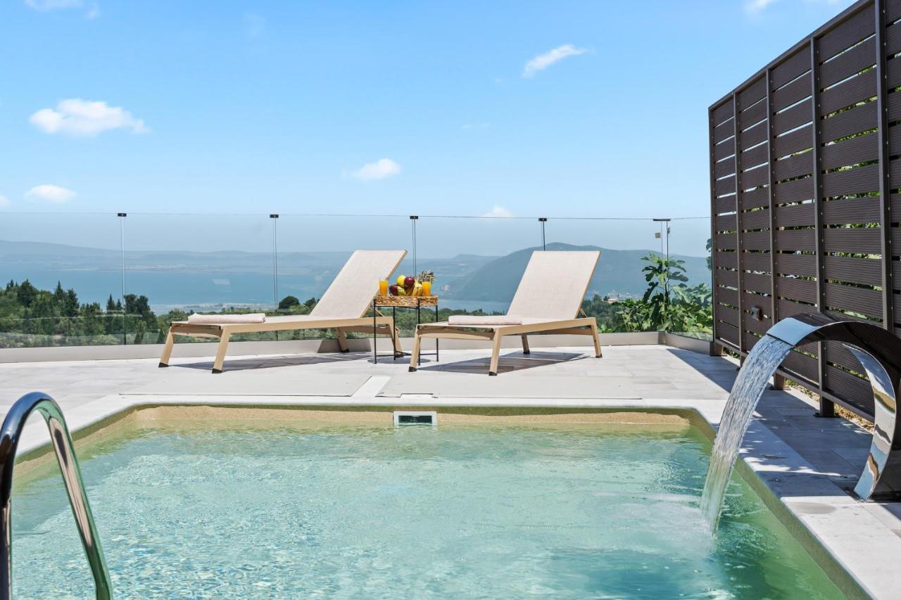 Myrtillo II Sea View Villa Spanokhórion Dış mekan fotoğraf